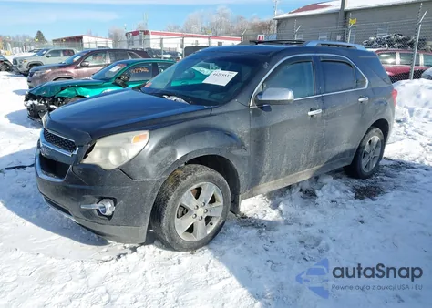 2013 Chevrolet Equinox Ltz z USA, uszkodzony, nr VIN 2GNFLGEK3D6247716